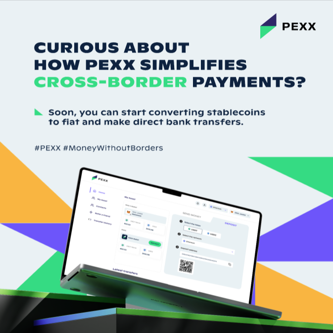 pexx - USDT & USDC에서 은행 전송 몇 분 안에. 미디어 2
