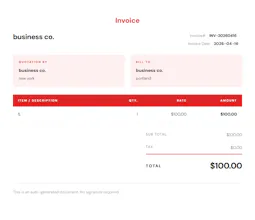Quodo — Invoice, Quotation & Receipt gallery image