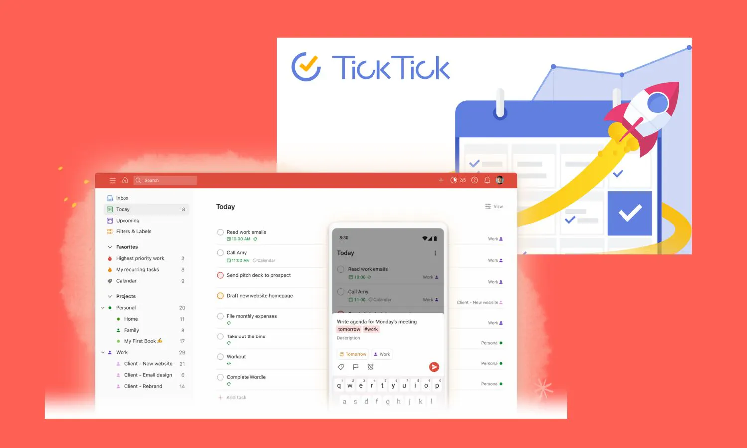 Ticktick TickTick vs Todoist: Costs and features compared in 2023 | Product Hunt