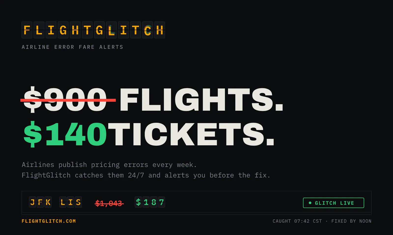 FlightGlitch screenshot 1