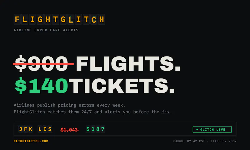 FlightGlitch screenshot 1