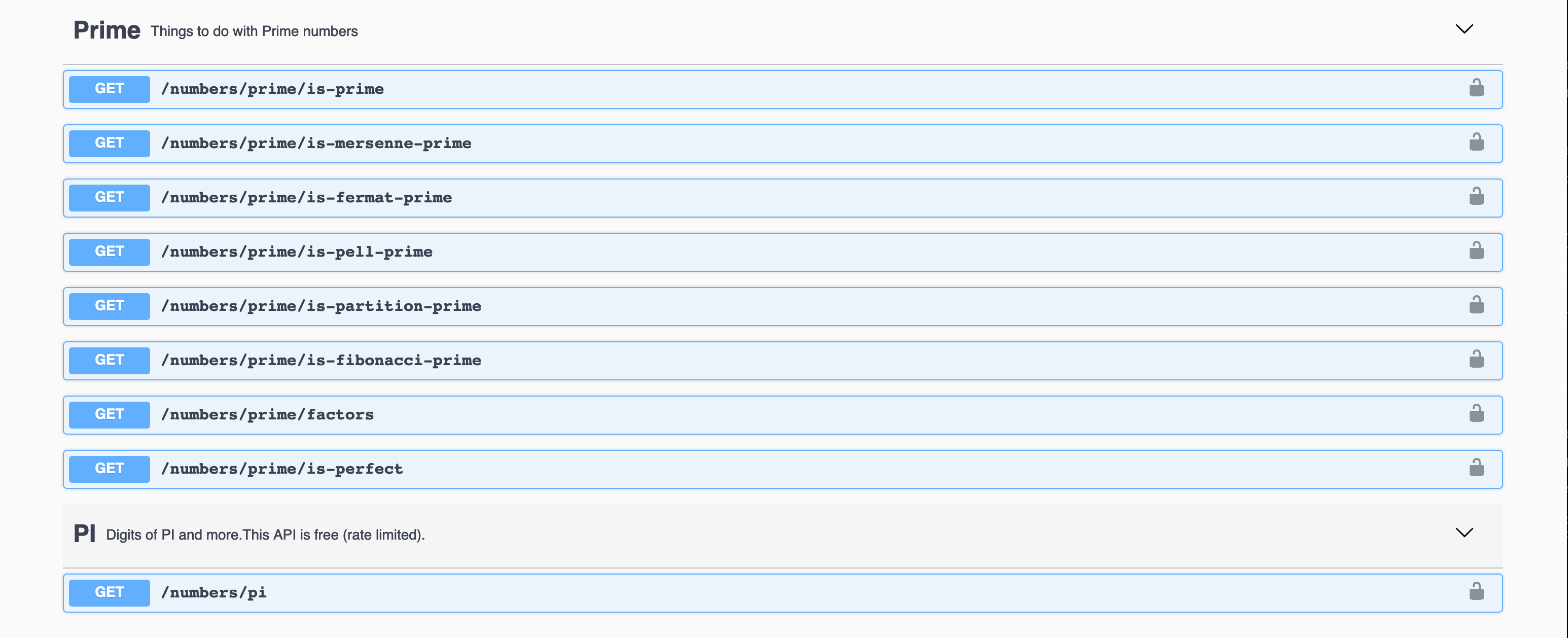Numbers API gallery image