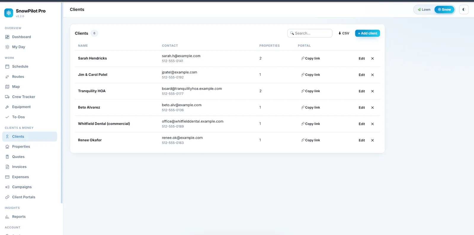 SnowPilot Pro screenshot 1