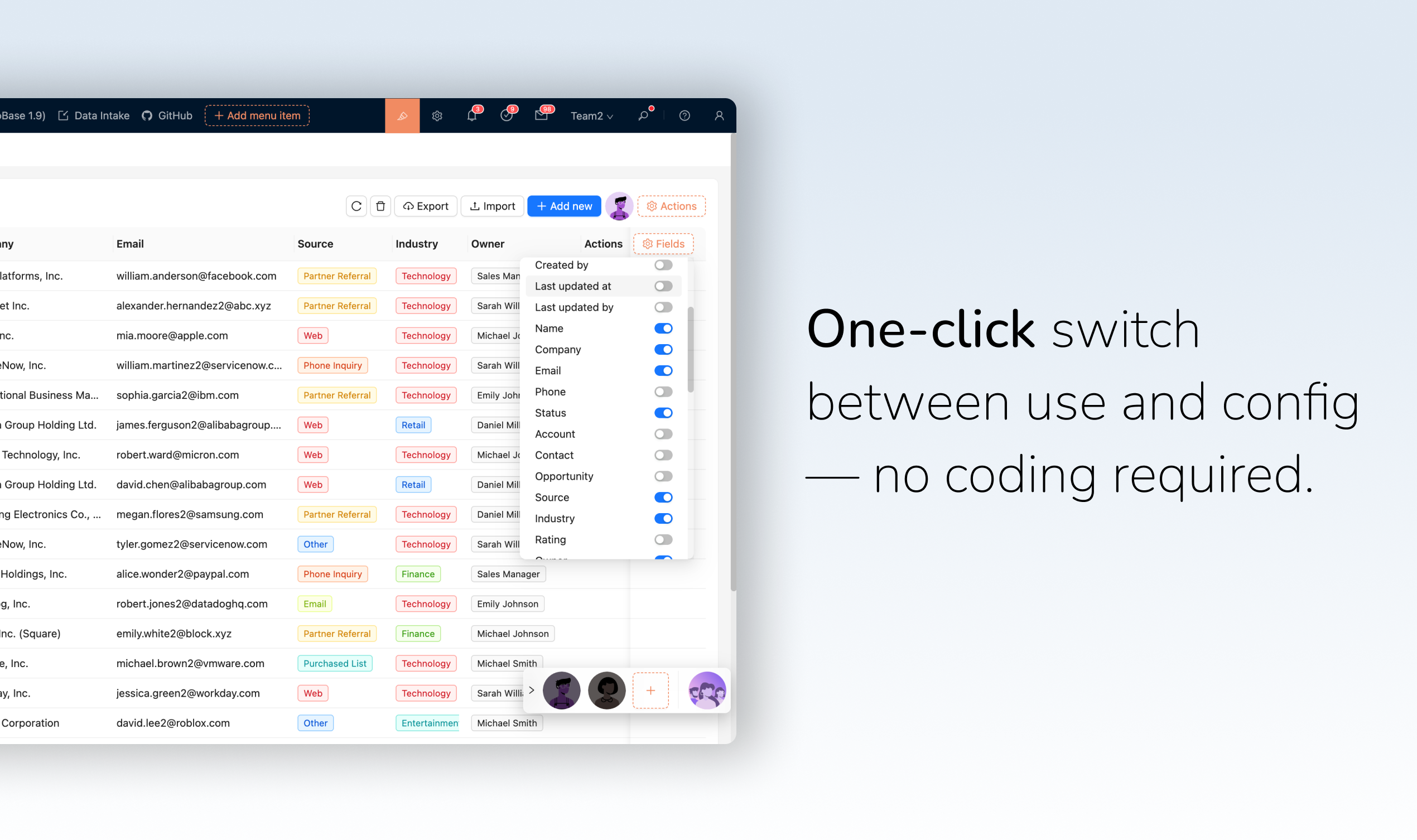NocoBase 2.0 - Screenshot 5 preview