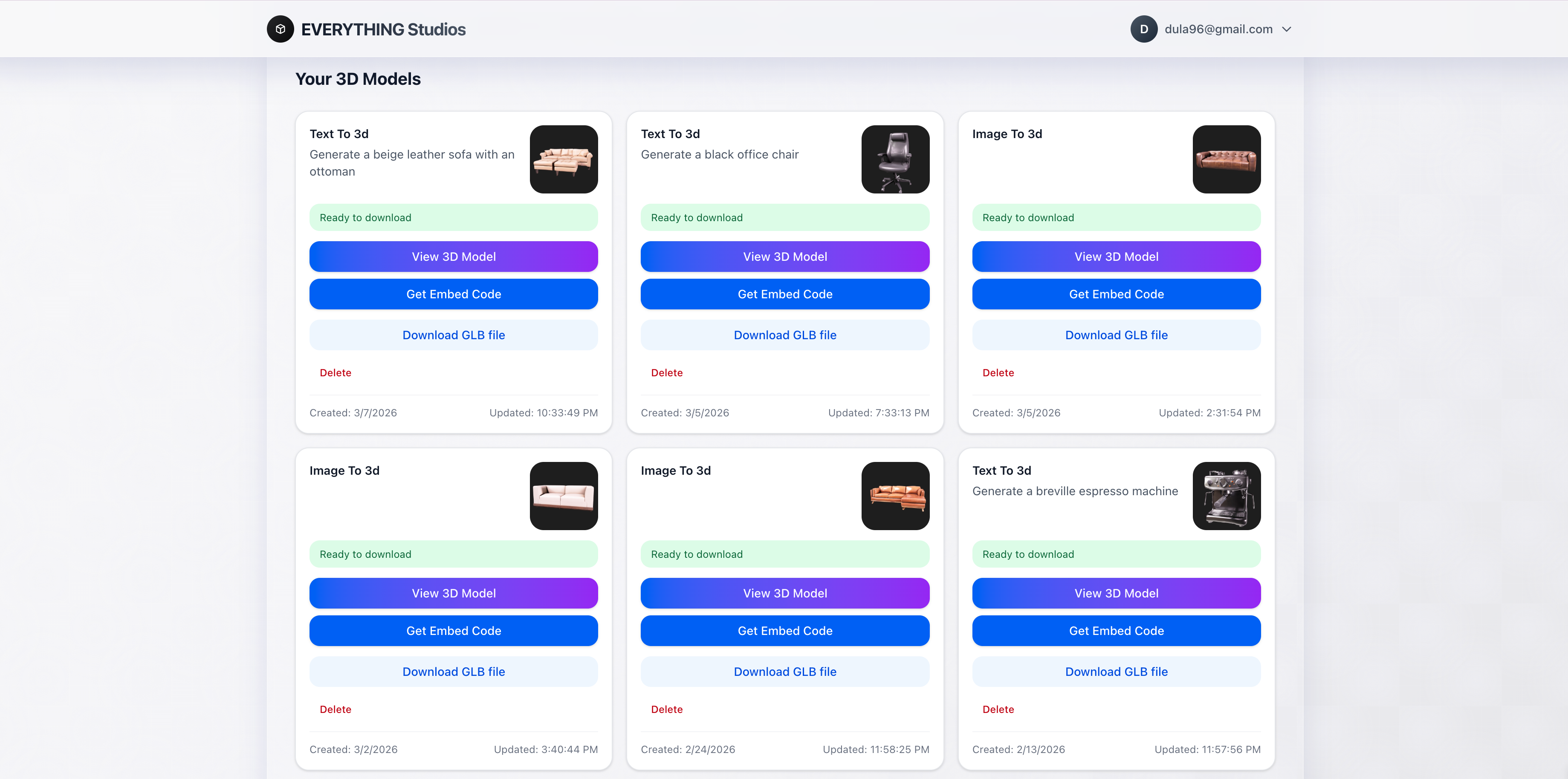 EVERYTHING Studios - Screenshot 3 showing product features and functionality