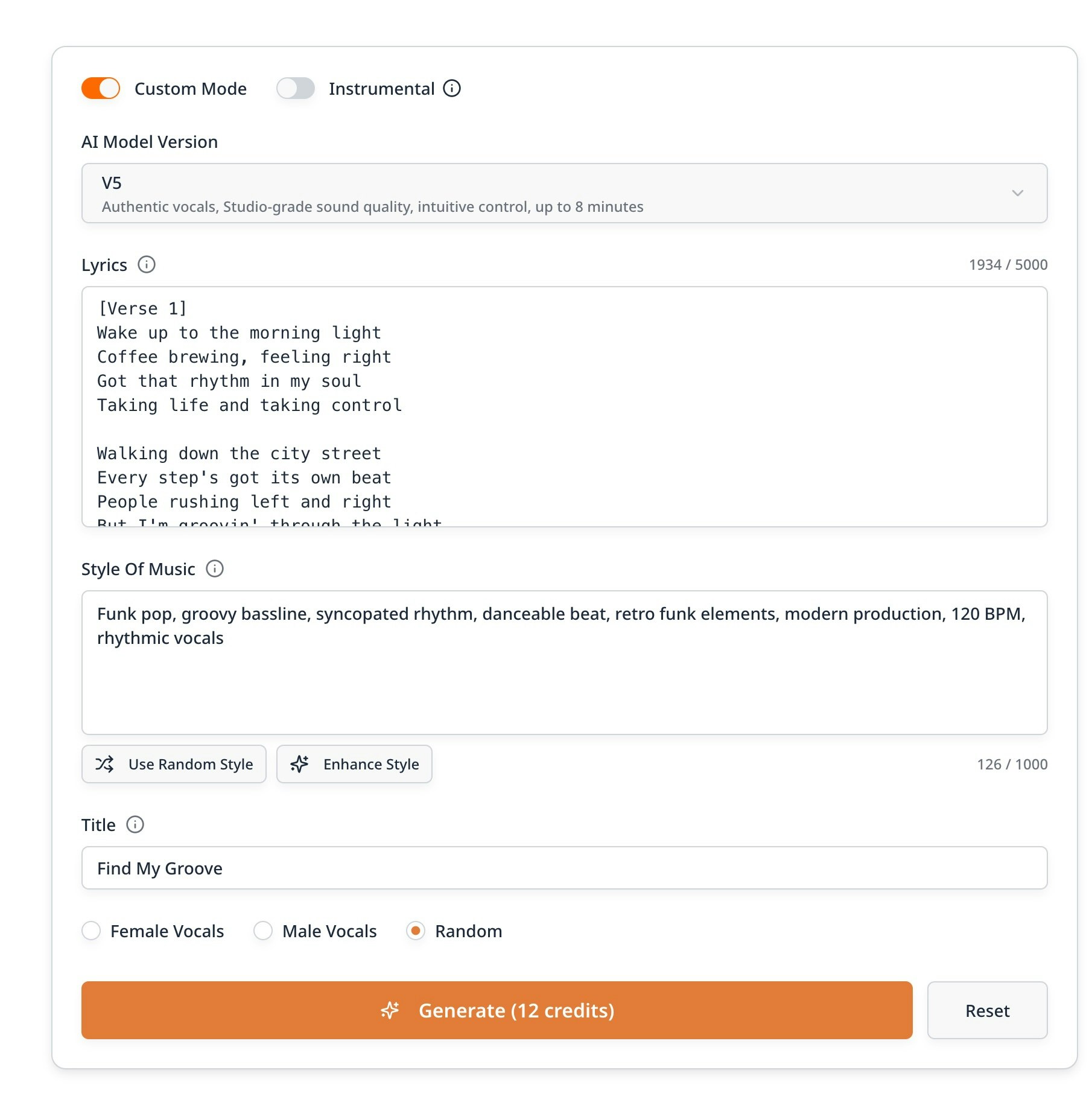 AI Music Generator - Screenshot 2 preview
