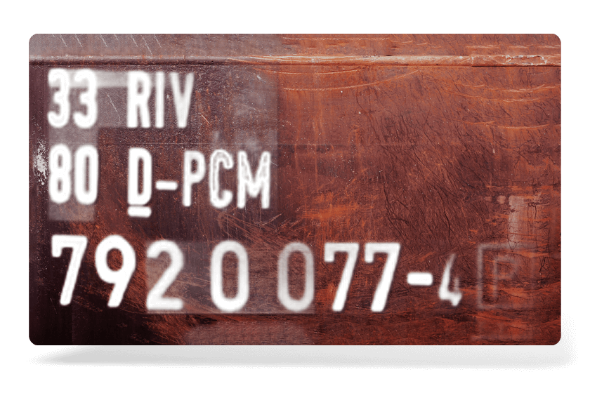 Carmen® OCR Railcode