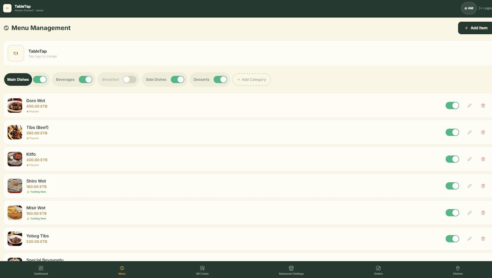 TableTap screenshot 3