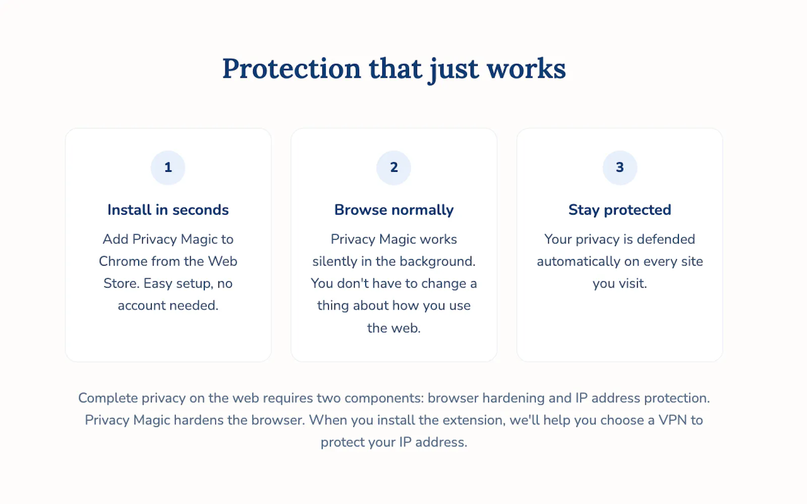 Privacy Magic screenshot 3