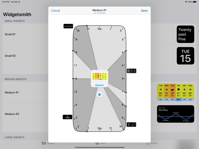 Widgetsmith gallery image