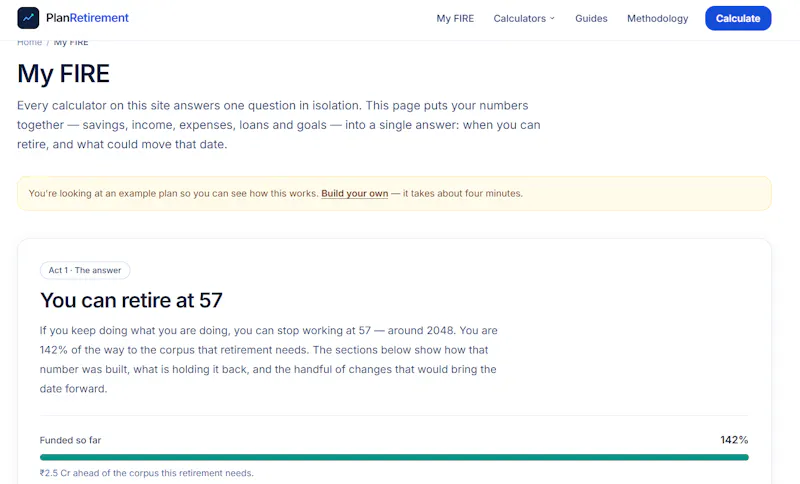 Plan Retirement screenshot 1