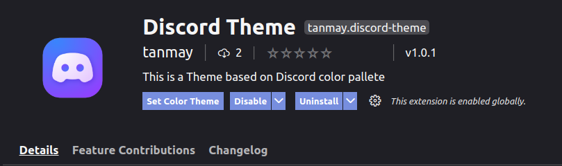Discord  Theme gallery image
