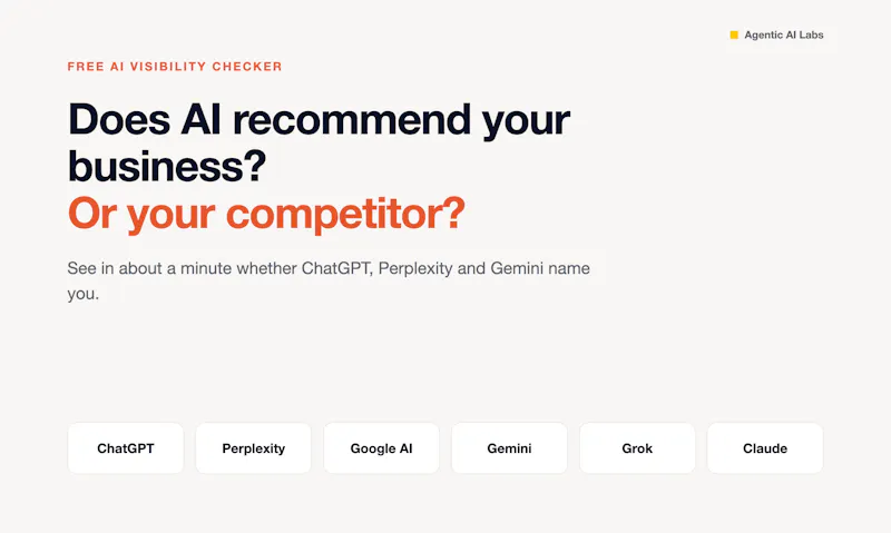 AI Visibility Checker screenshot 2