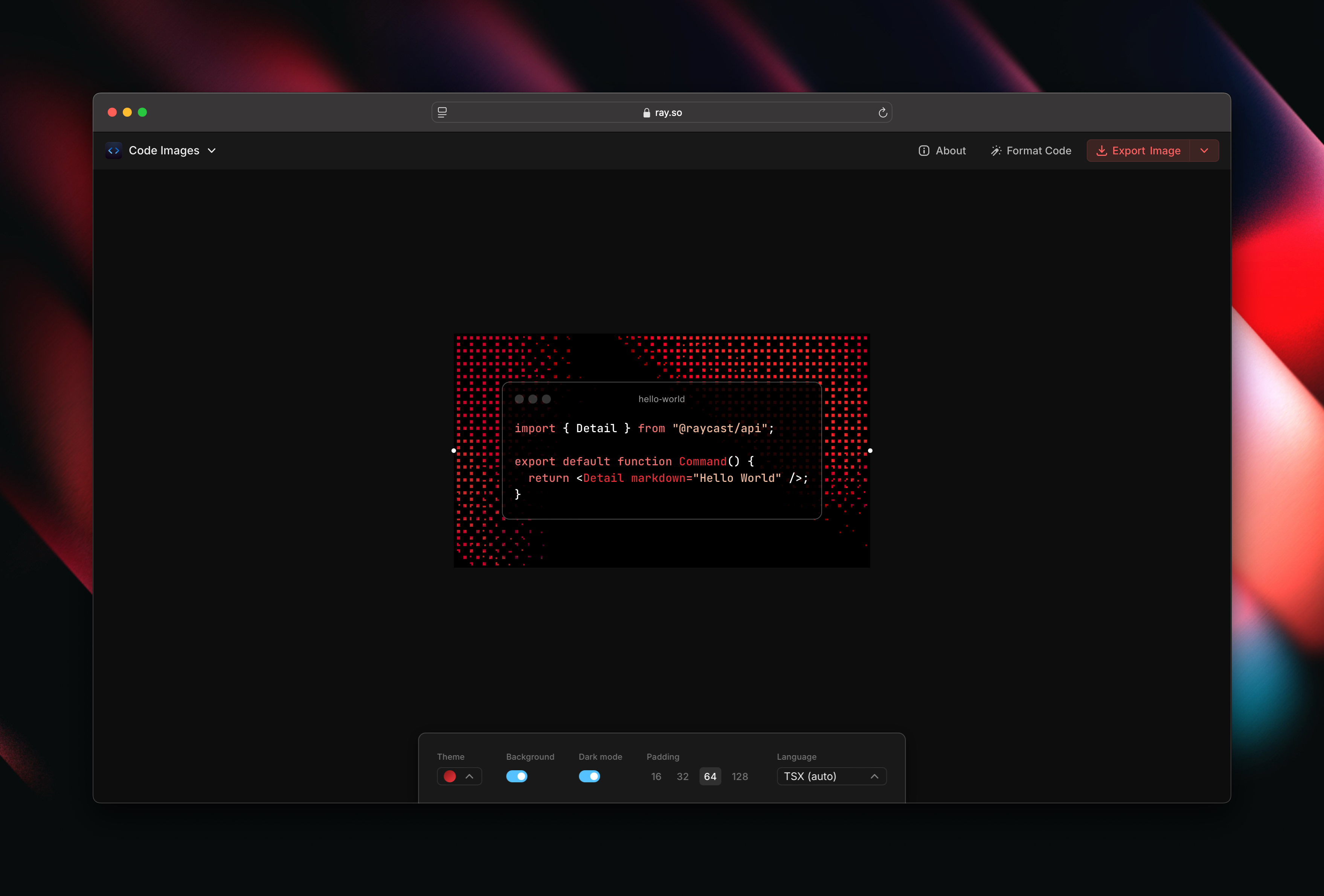 Ray.so 2024 Release gallery image