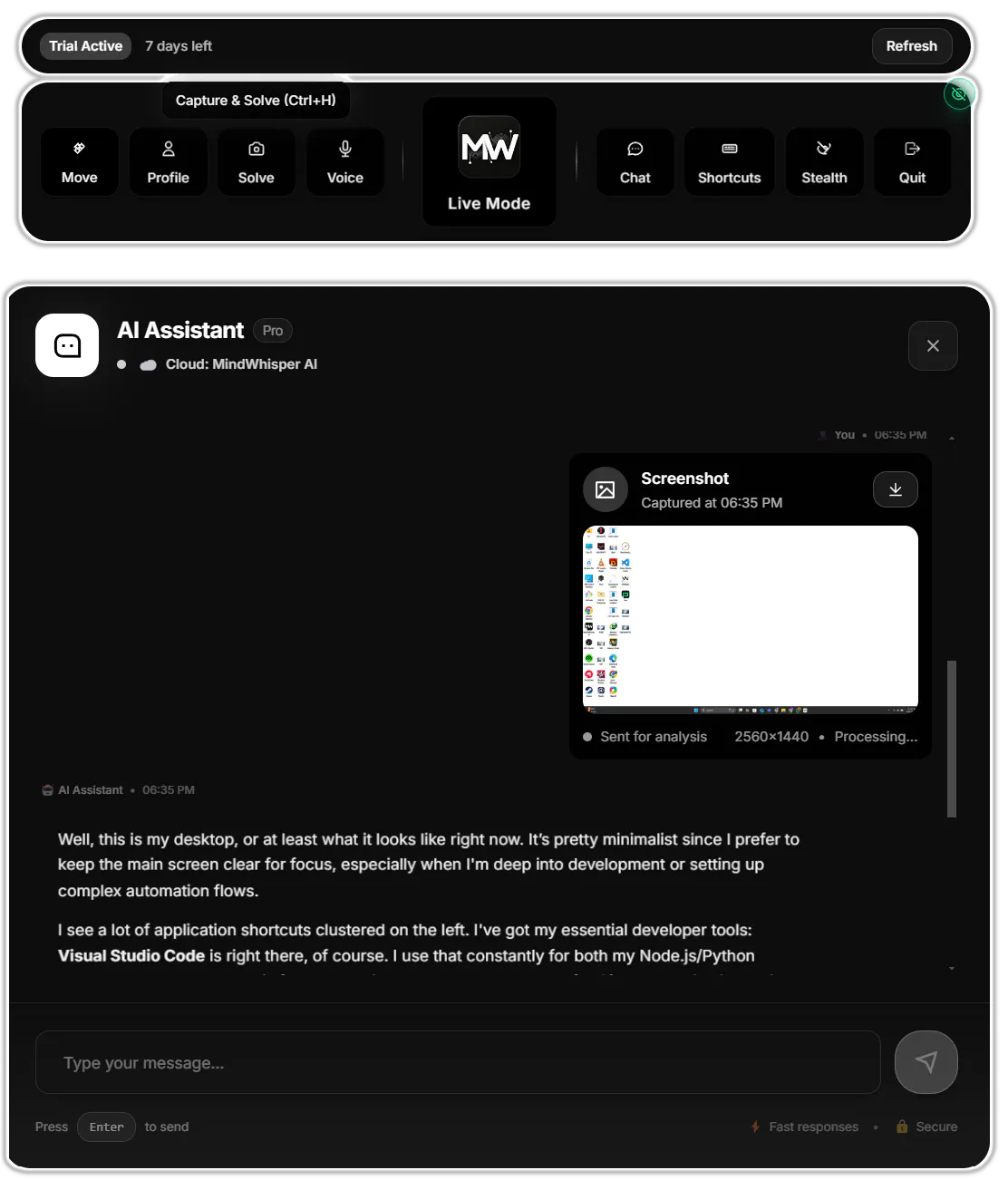 MindWhisper AI gallery image