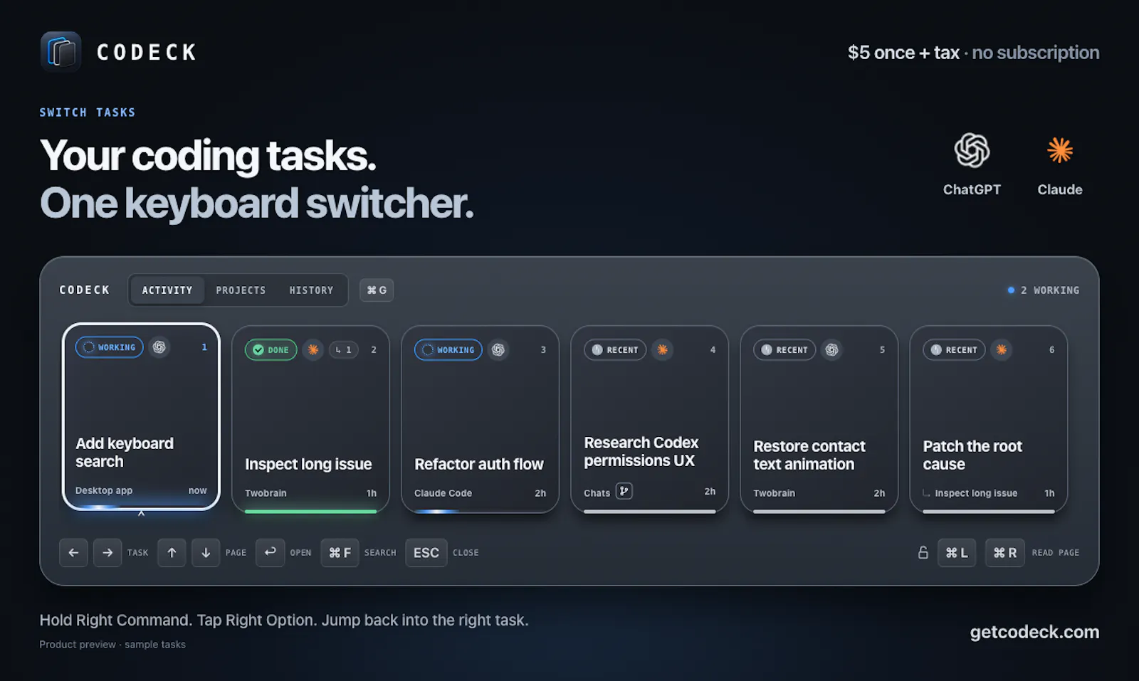 Codeck screenshot 1