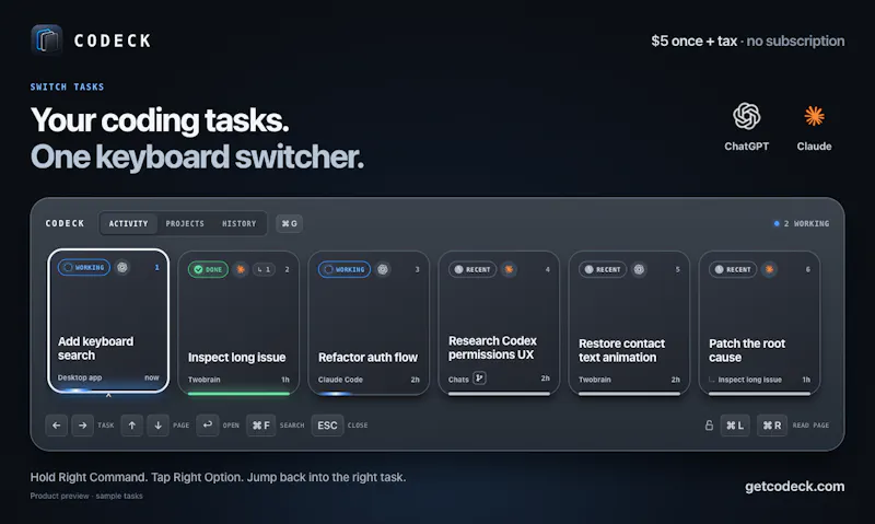 Codeck screenshot 1