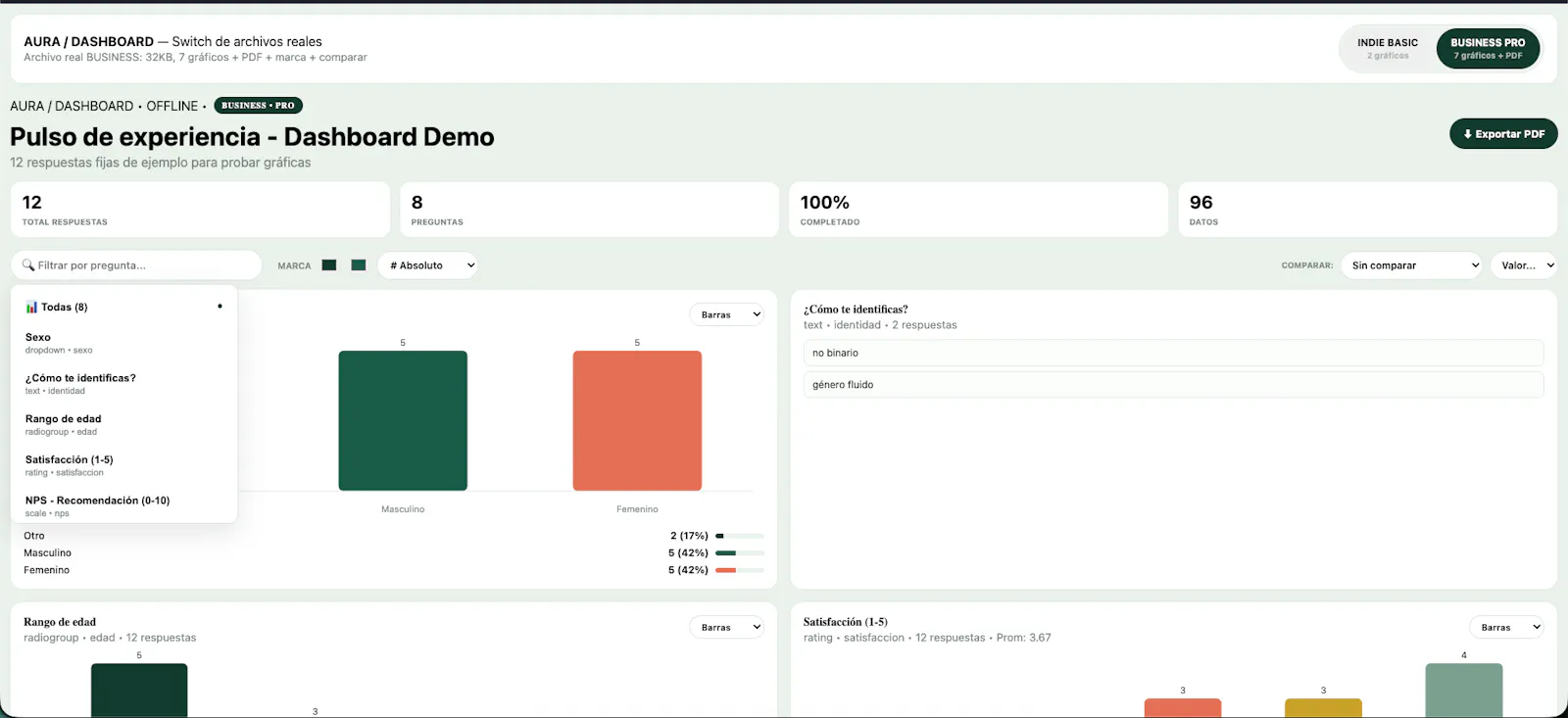 Aura Survey — Vanilla Survey screenshot 1