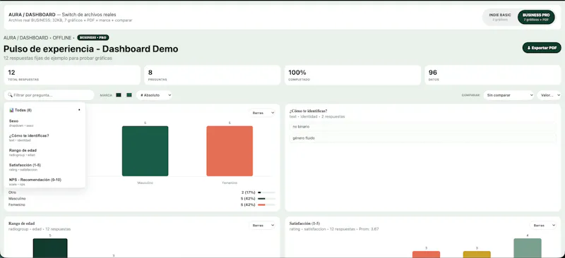 Aura Survey — Vanilla Survey screenshot 1