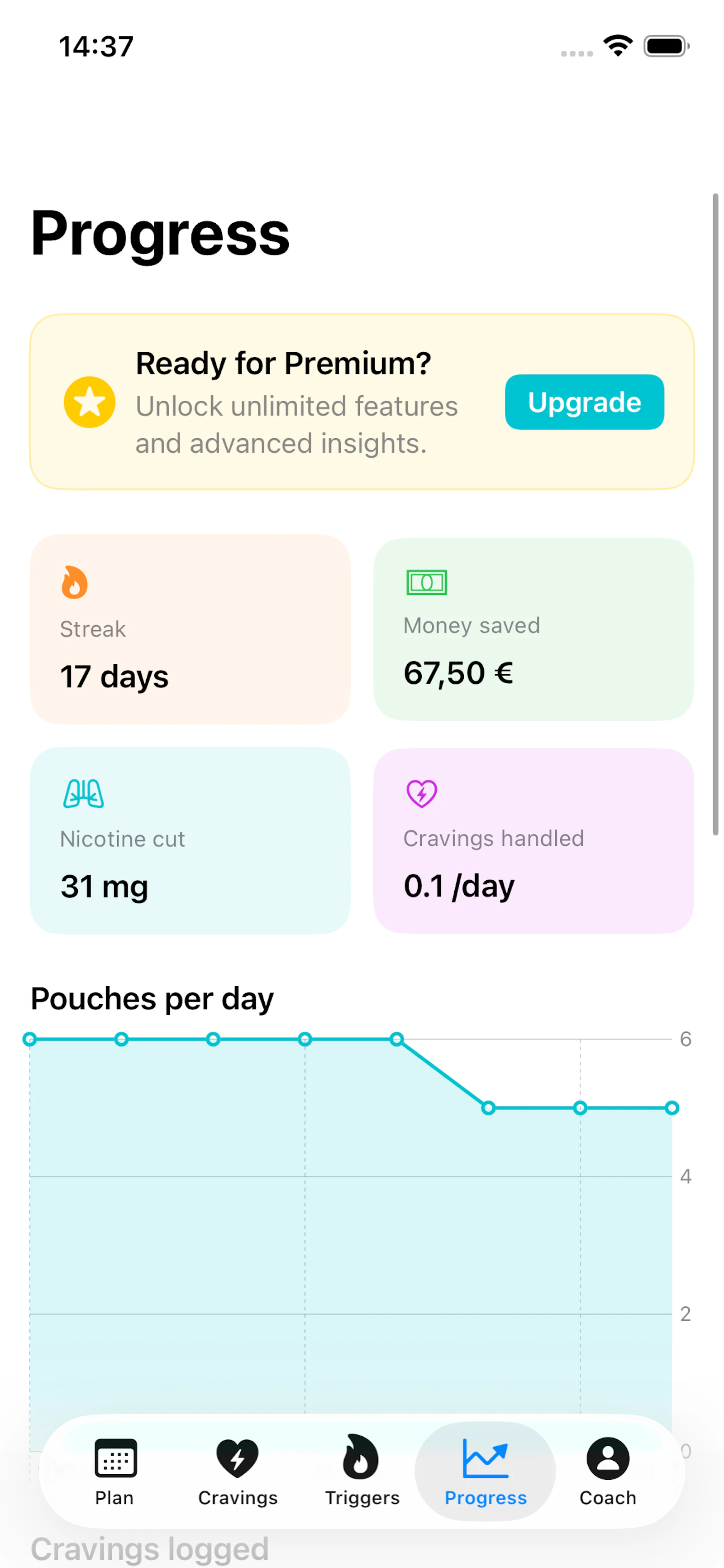 QuitNicPouches screenshot 1