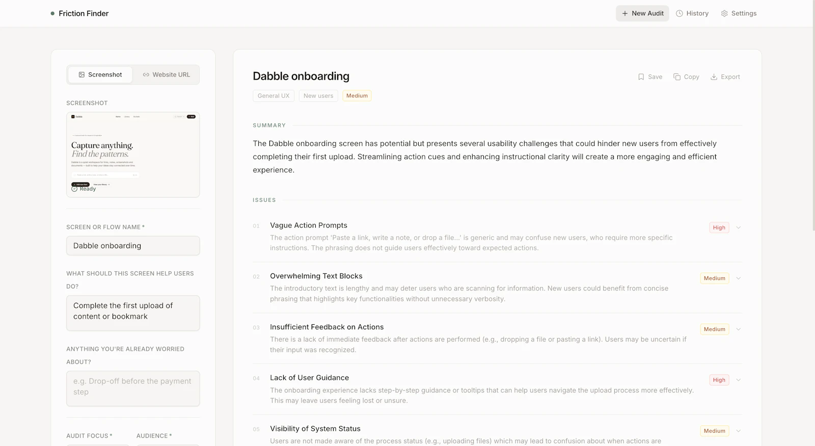 Friction Finder screenshot 2
