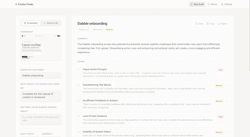 Friction Finder screenshot 2