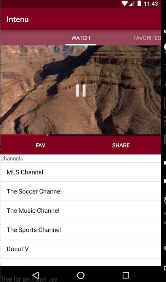 Intenu on Android gallery image