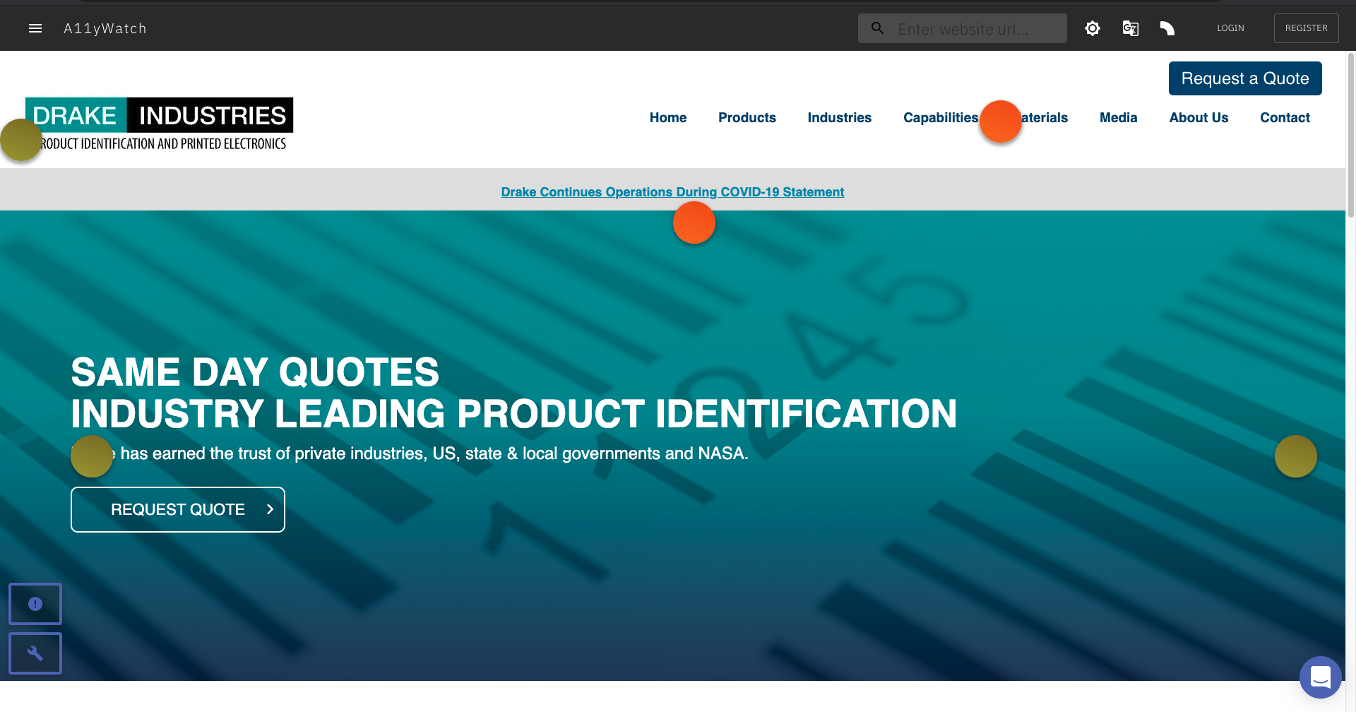 A11yWatch gallery image