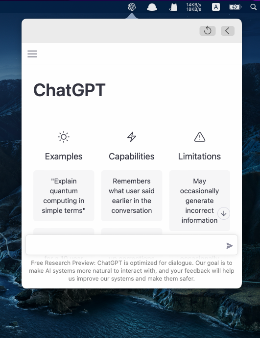 ChatGPT-MenuBar gallery image