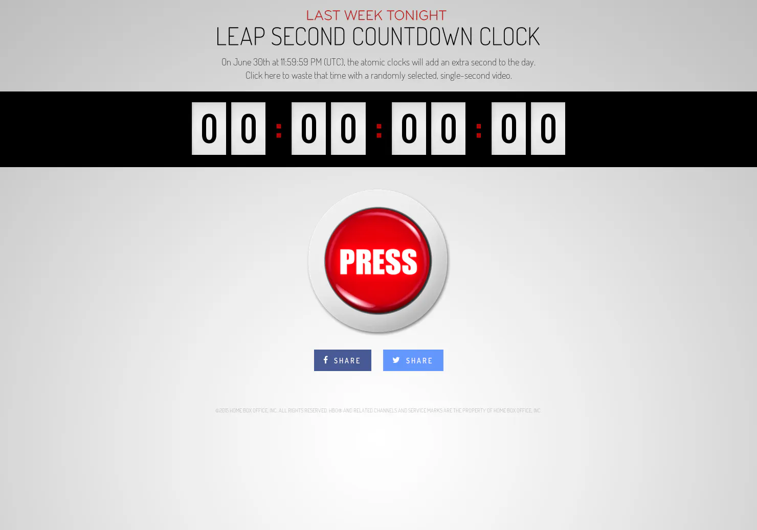 Spend Your Leap Second Here!
