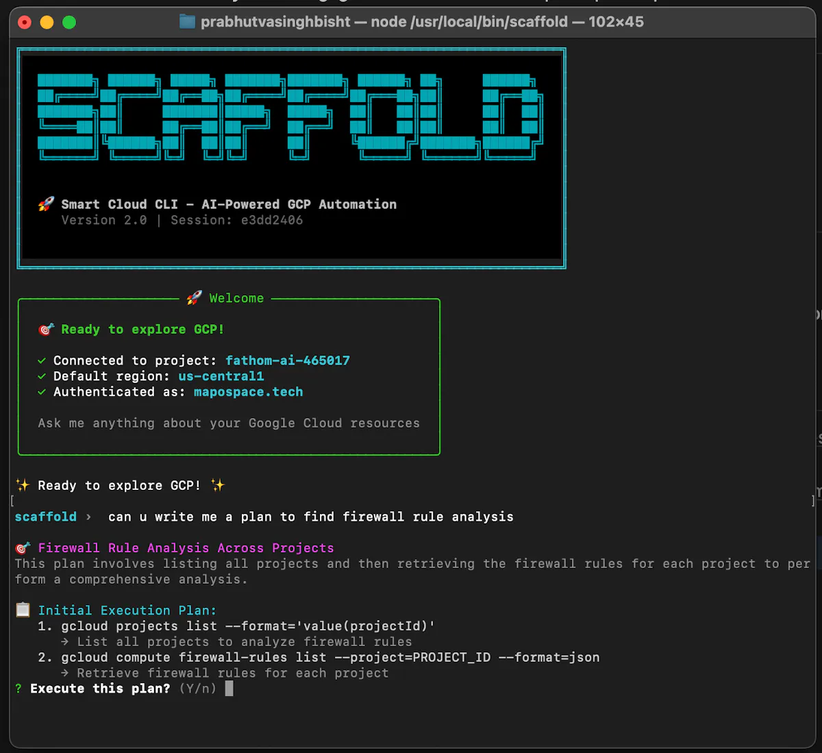 Scaffold | AI DevOps Agent