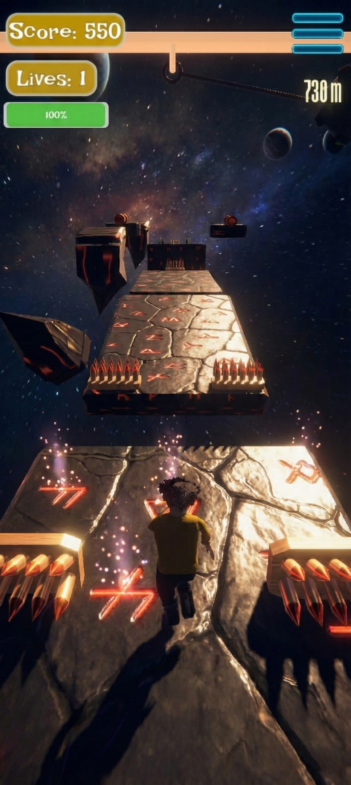 Hexed Runner - Screenshot 3 showing product features and functionality