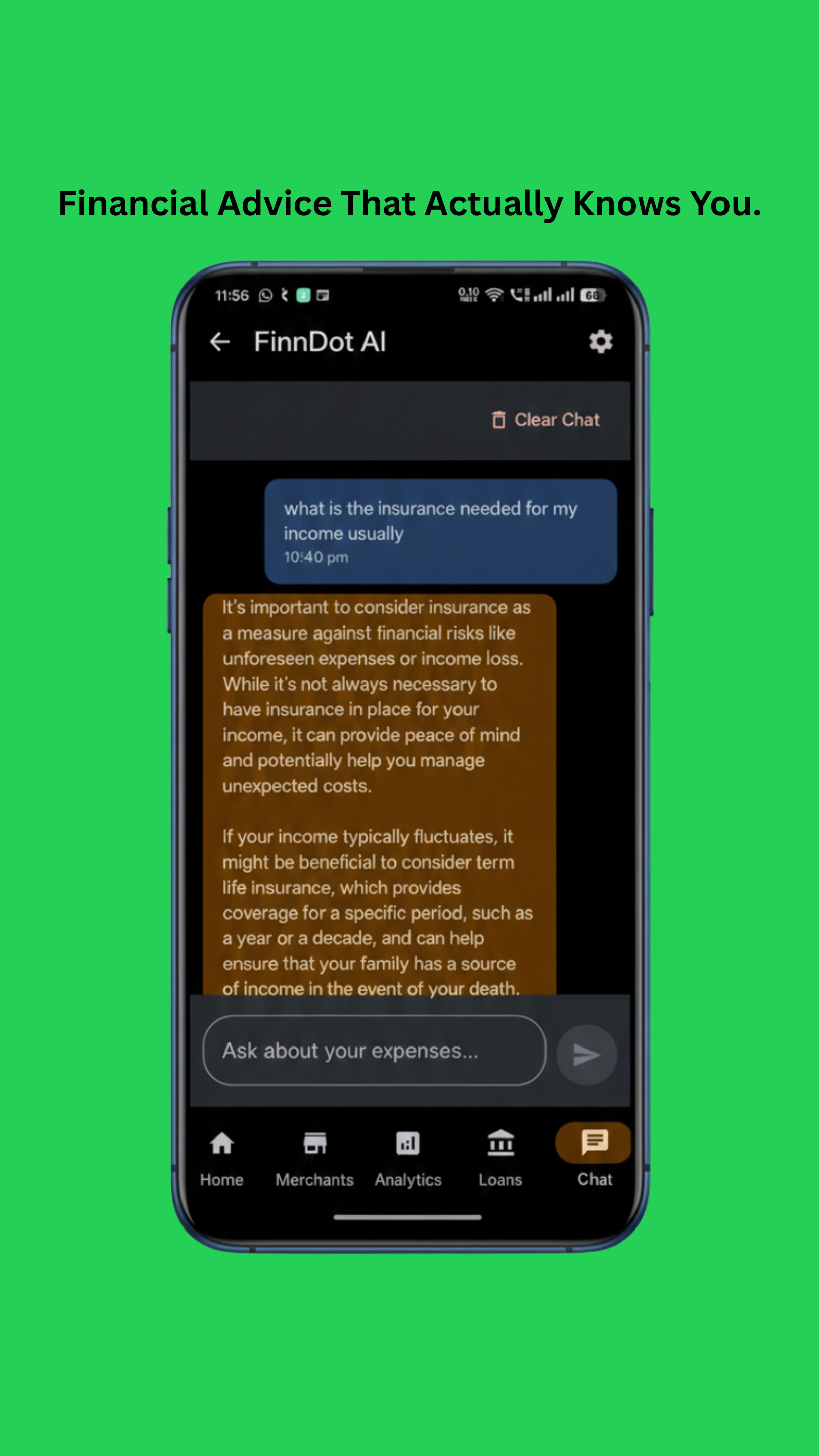 Finndot - Screenshot 3 showing product features and functionality