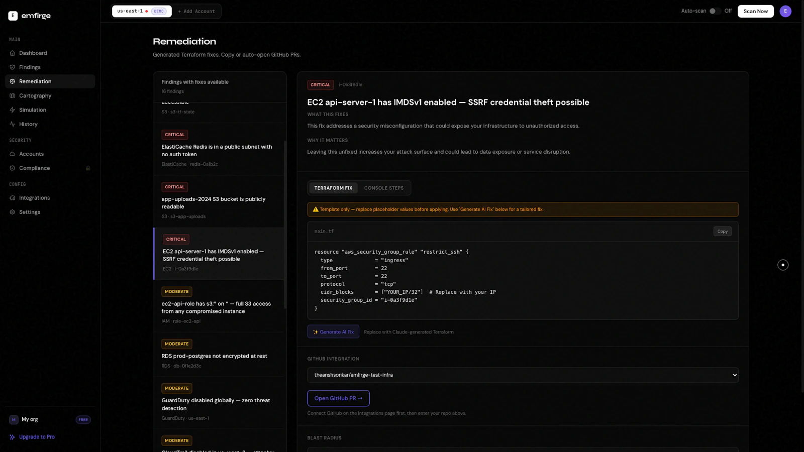 Emfirge screenshot 5