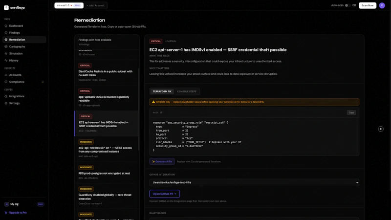 Emfirge screenshot 5