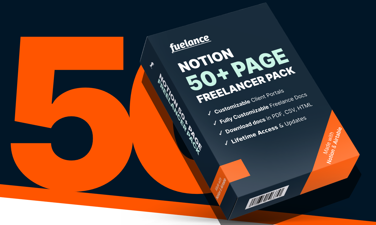 Notion 50+ Page Freelancer Pack  gallery image