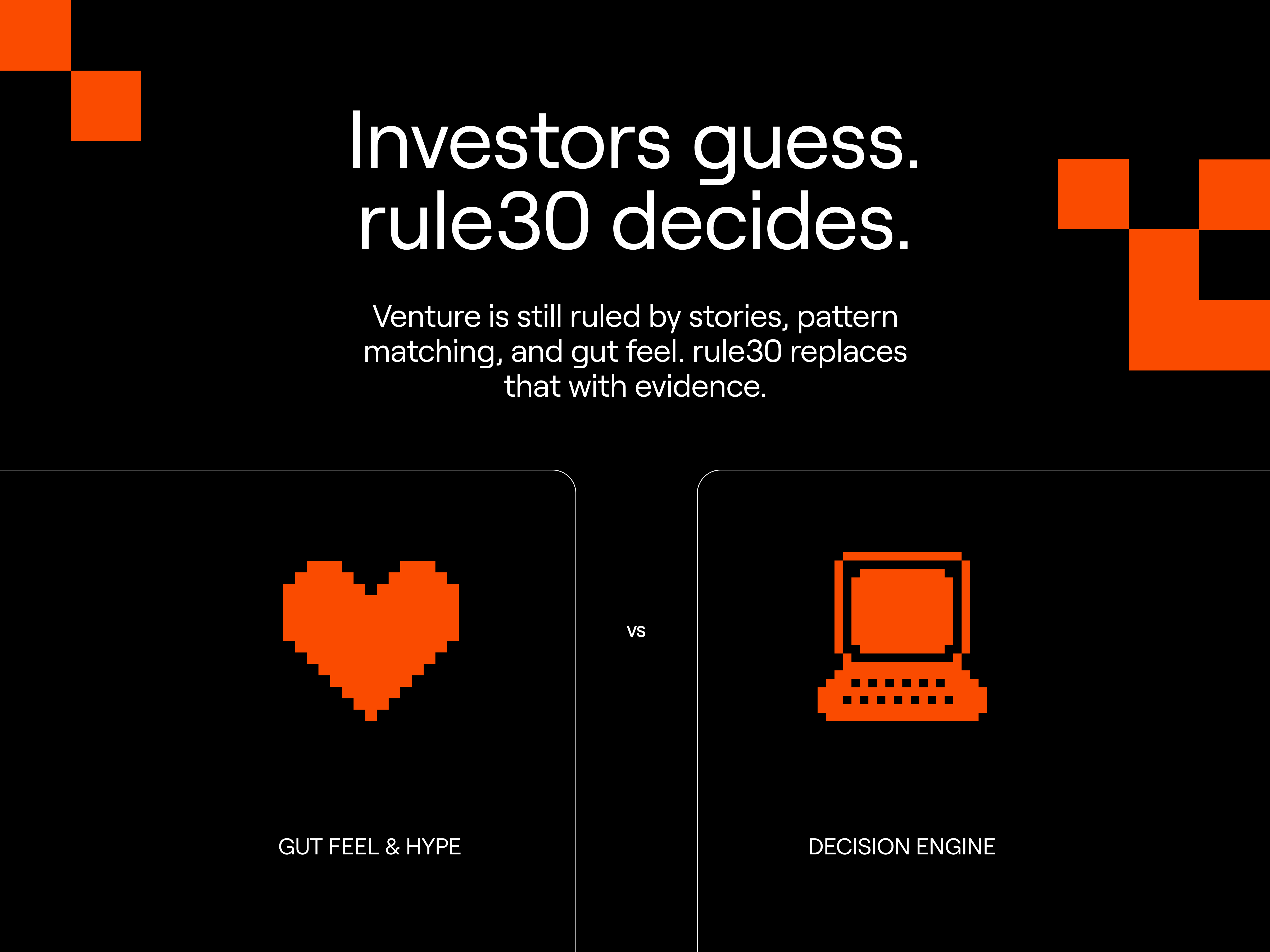 rule30: Would we back your startup + why