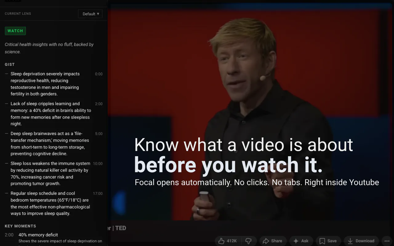 Focal screenshot