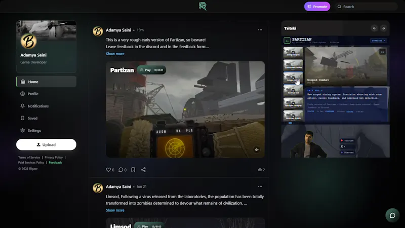 Rigzer screenshot 2