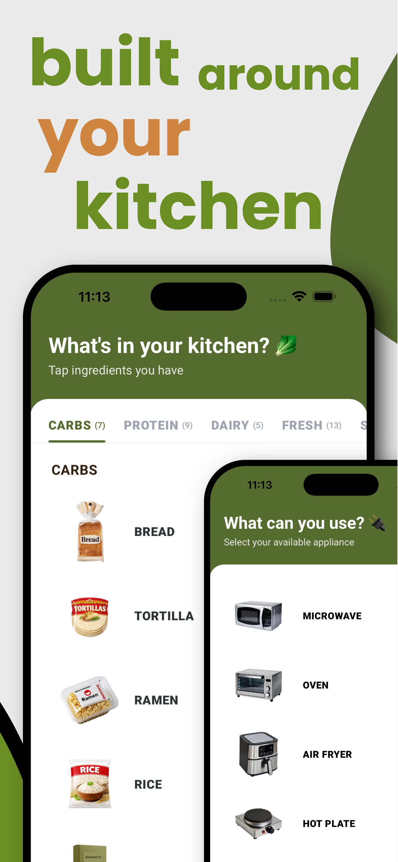 Barely Cook - Product Hunt launch logo and brand identity