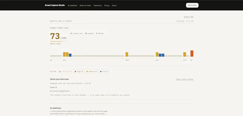 Smart Capture Studio screenshot 3