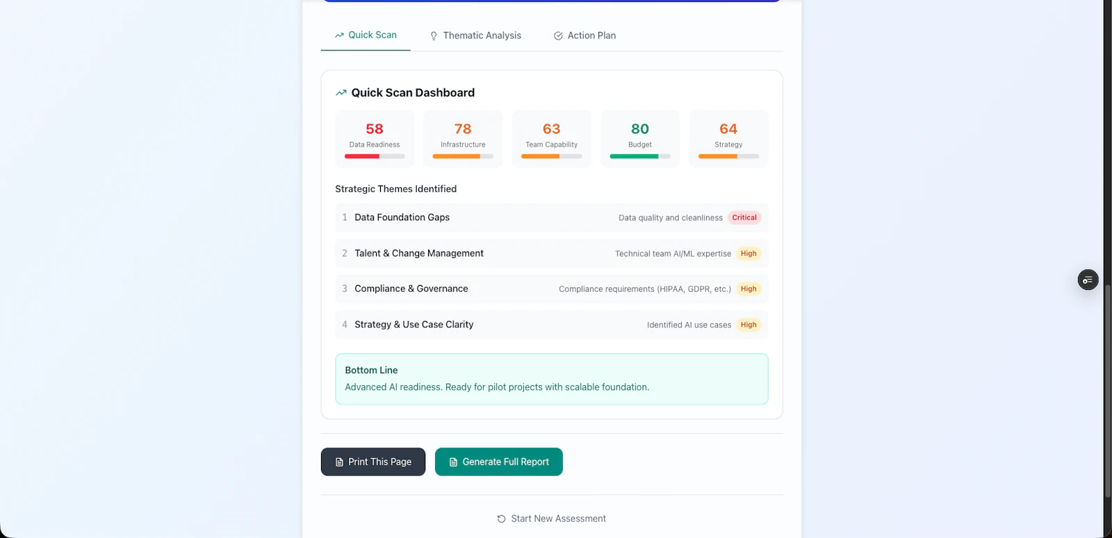 AI Readiness Audit screenshot 5