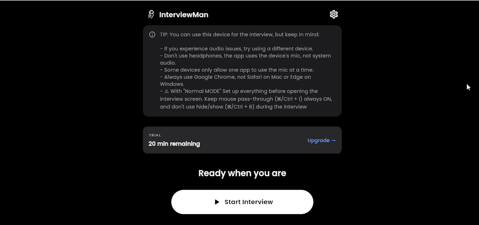 InterviewMan screenshot 4