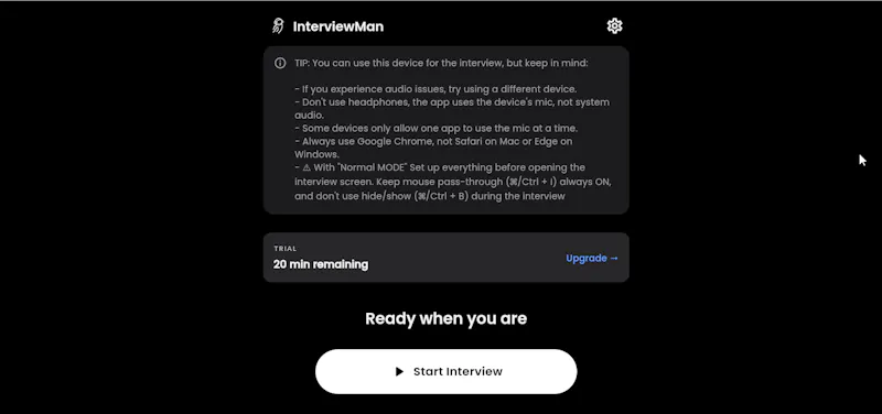 InterviewMan screenshot 4