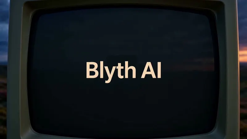 Blyth AI screenshot 1 (video preview)