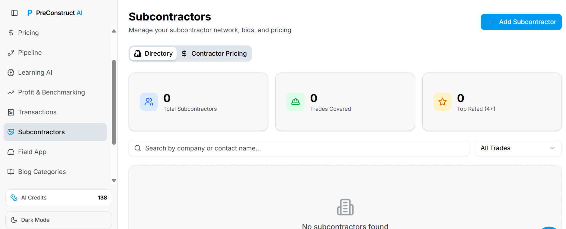 PreConstruct AI gallery image