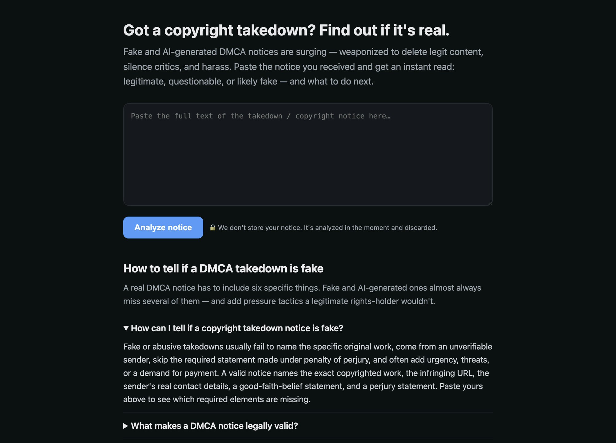 DMCA Triage gallery image