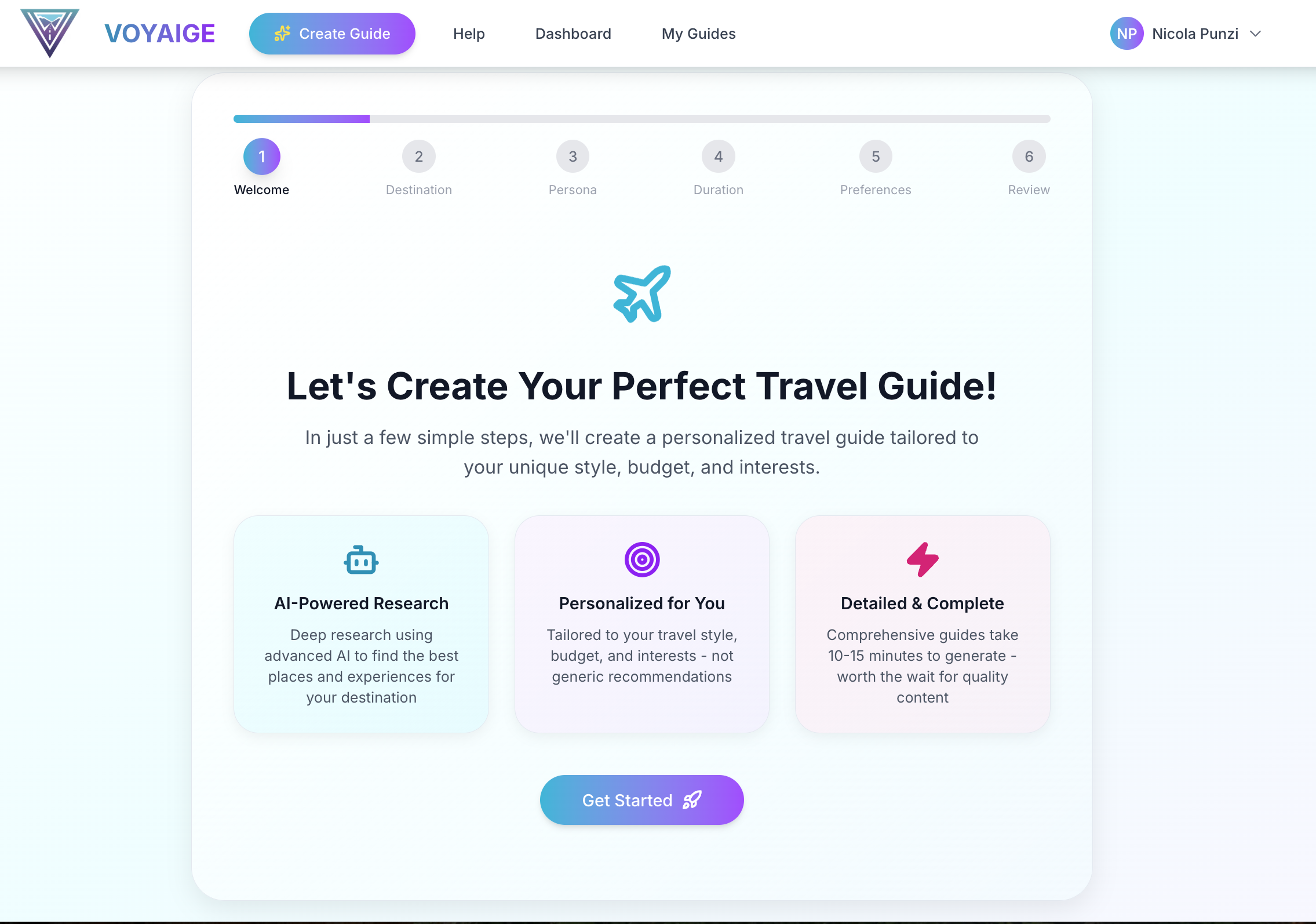 Voyaige - AI-powered city travel guides gallery image
