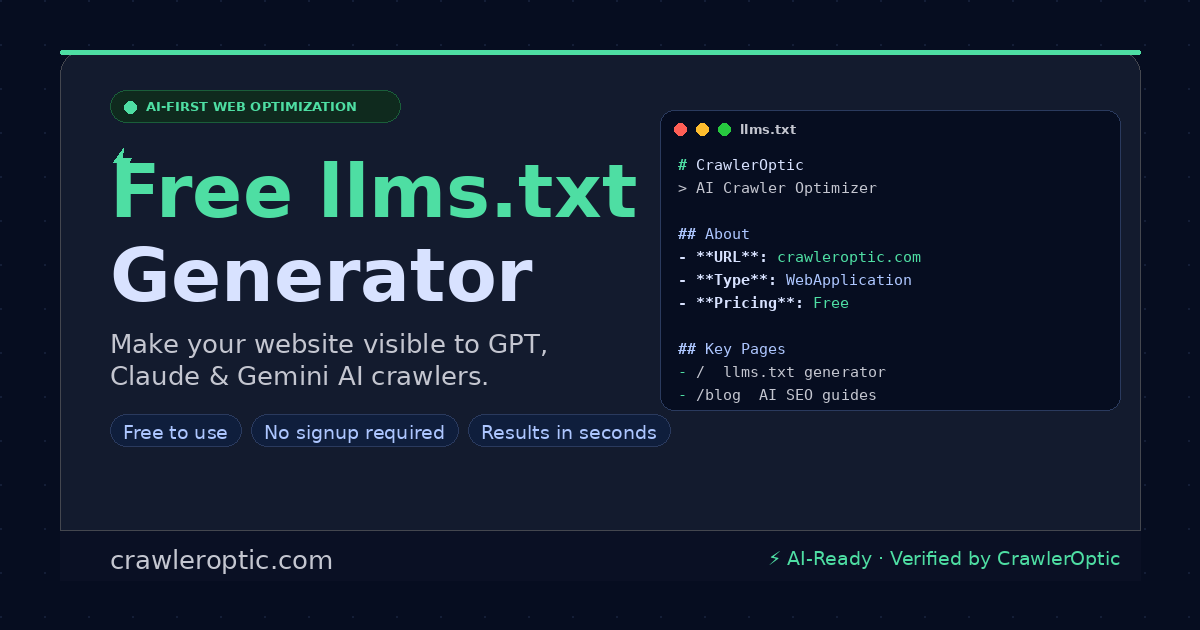 CrawlerOptic gallery image