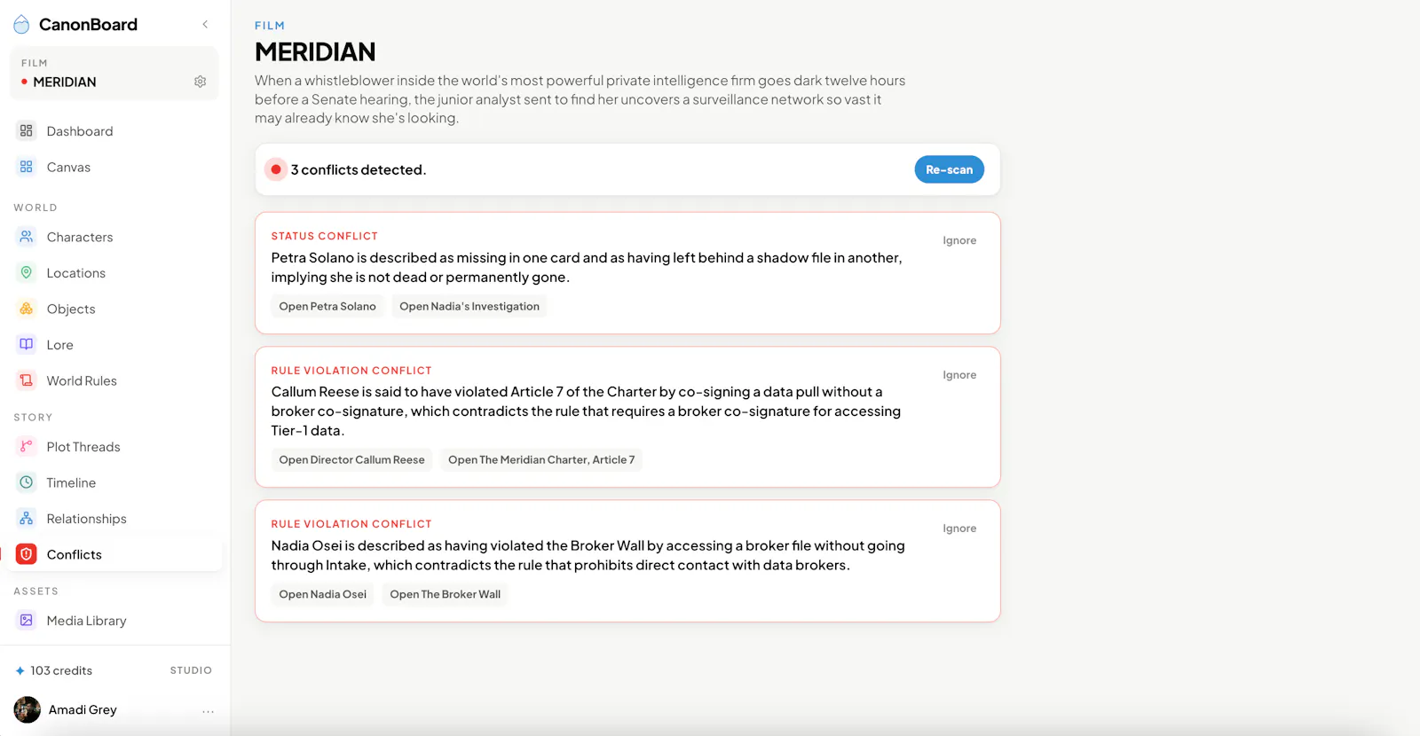 CanonBoard screenshot 4